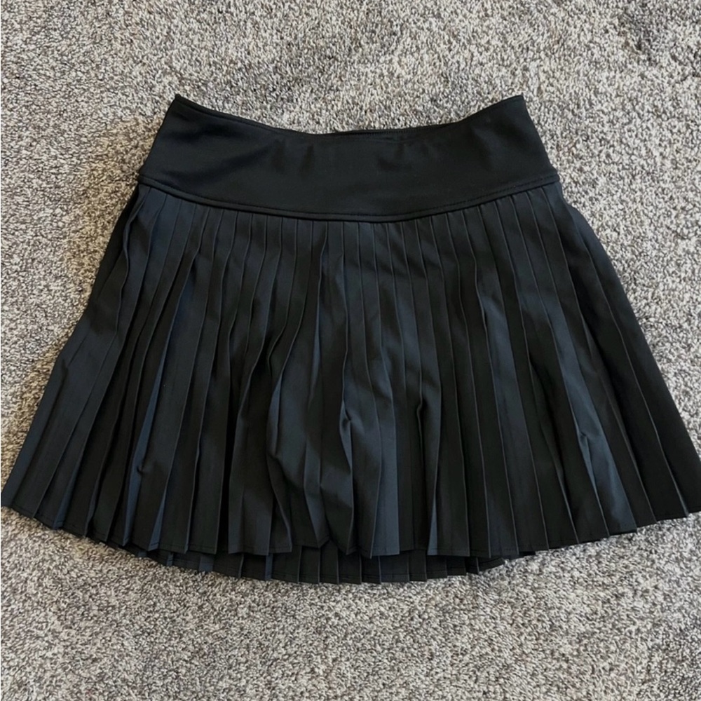Abercrombie & Fitch Black Pleated Skirt